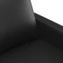 3-piece black faux leather sofa set with cushions by , Sofas - Ref: Foro24-3201413, Price: 439,11 €, Discount: %