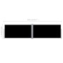 Toldo lateral retráctil negro 160x600 cm de vidaXL, Sombrillas - Ref: Foro24-42178, Precio: 116,23 €, Descuento: %