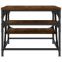 Couchtisch aus geräuchertem Eichenholzwerkstoff, 100 x 49 x 40 cm von , Couchtisch - Ref: Foro24-835346, Preis: 49,56 €, Raba...