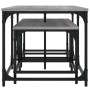 Stackable coffee tables set of 3, engineered wood, Sonoma gray. by , Coffee table - Ref: Foro24-835392, Price: 62,09 €, Disco...