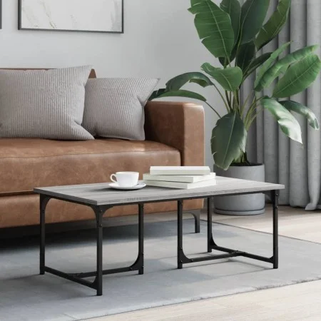 Mesa de centro madera contrachapada gris Sonoma 90x50x35 cm de , Mesas de centro - Ref: Foro24-835402, Precio: 41,25 €, Descu...