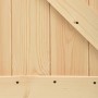 Schiebetür mit Beschlägen aus massivem Kiefernholz, 85 x 210 cm von , Türen - Ref: Foro24-3203059, Preis: 184,56 €, Rabatt: %