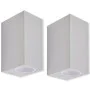 Außenwandleuchten mit Ober- und Unterlicht 2 Stk. von vidaXL, Außenbeleuchtung - Ref: Foro24-42225, Preis: 29,52 €, Rabatt: %