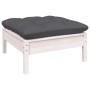 Gartenmöbel 11-teilig und Kissen aus weißem Kiefernholz von , Gartensets - Ref: Foro24-3097014, Preis: 945,34 €, Rabatt: %