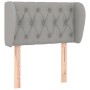 Cabecero de tela gris claro 83x23x78/88 cm de , Cabeceros y pies de cama - Ref: Foro24-3117454, Precio: 54,58 €, Descuento: %