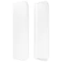 Cabecero de cuero sintético blanco 83x16x78/88 cm de , Cabeceros y pies de cama - Ref: Foro24-3118841, Precio: 48,18 €, Descu...