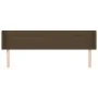 Kopfteil aus dunkelgrauem Stoff, 203 x 16 x 78/88 cm von , Kopf- und Fußteile - Ref: Foro24-3118933, Preis: 68,80 €, Rabatt: %