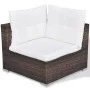 Gartenmöbel-Set 10-teilig und braune synthetische Rattankissen von vidaXL, Gartensets - Ref: Foro24-41875, Preis: 1,00 €, Rab...