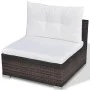 Gartenmöbel-Set 10-teilig und braune synthetische Rattankissen von vidaXL, Gartensets - Ref: Foro24-41875, Preis: 1,00 €, Rab...