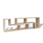 Mueble para TV en forma de L color roble de vidaXL, Muebles TV - Ref: Foro24-243065, Precio: 117,52 €, Descuento: %