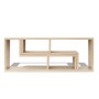 Mueble para TV en forma de L color roble de vidaXL, Muebles TV - Ref: Foro24-243065, Precio: 117,52 €, Descuento: %