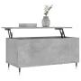 Mesa de centro madera contrachapada gris hormigón 90x44,5x45 cm de , Mesas de centro - Ref: Foro24-830968, Precio: 67,02 €, D...