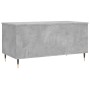 Mesa de centro madera contrachapada gris hormigón 90x44,5x45 cm de , Mesas de centro - Ref: Foro24-830968, Precio: 67,75 €
