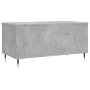 Mesa de centro madera contrachapada gris hormigón 90x44,5x45 cm de , Mesas de centro - Ref: Foro24-830968, Precio: 67,02 €, D...