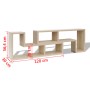 Mueble para TV en forma de L color roble de vidaXL, Muebles TV - Ref: Foro24-243065, Precio: 117,52 €, Descuento: %