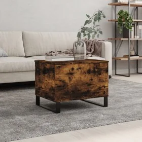 Couchtisch aus geräuchertem Eichensperrholz, 60 x 44,5 x 45 cm von , Couchtisch - Ref: Foro24-830961, Preis: 54,69 €, Rabatt: %