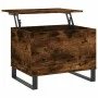 Couchtisch aus geräuchertem Eichensperrholz, 60 x 44,5 x 45 cm von , Couchtisch - Ref: Foro24-830961, Preis: 54,69 €, Rabatt: %