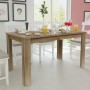 Esstisch aus Eiche 140x80x75 cm von vidaXL, Küchen- und Esstische - Ref: Foro24-243055, Preis: 123,23 €, Rabatt: %