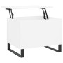 Couchtisch aus weißem Sperrholz, 60 x 44,5 x 45 cm von , Couchtisch - Ref: Foro24-830956, Preis: 71,77 €, Rabatt: %