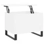 Mesa de centro madera contrachapada blanco 60x44,5x45 cm de , Mesas de centro - Ref: Foro24-830956, Precio: 70,65 €, Descuent...