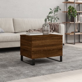 Brown oak plywood coffee table 60x44.5x45 cm by , Coffee table - Ref: Foro24-830963, Price: 55,31 €, Discount: %