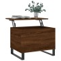Couchtisch aus braunem Eichensperrholz, 60 x 44,5 x 45 cm von , Couchtisch - Ref: Foro24-830963, Preis: 55,51 €, Rabatt: %