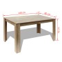 Esstisch aus Eiche 140x80x75 cm von vidaXL, Küchen- und Esstische - Ref: Foro24-243055, Preis: 123,23 €, Rabatt: %