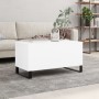 Couchtisch aus weißem Sperrholz, 90 x 44,5 x 45 cm von , Couchtisch - Ref: Foro24-830980, Preis: 67,12 €, Rabatt: %