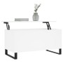 Couchtisch aus weißem Sperrholz, 90 x 44,5 x 45 cm von , Couchtisch - Ref: Foro24-830980, Preis: 67,12 €, Rabatt: %