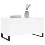 Mesa de centro madera contrachapada blanco 90x44,5x45 cm de , Mesas de centro - Ref: Foro24-830980, Precio: 66,16 €, Descuent...