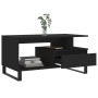 Mesa de centro madera contrachapada negro 90x49x45 cm de , Mesas de centro - Ref: Foro24-831029, Precio: 69,66 €, Descuento: %
