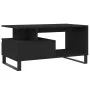 Couchtisch aus schwarzem Sperrholz, 90 x 49 x 45 cm von , Couchtisch - Ref: Foro24-831029, Preis: 69,74 €, Rabatt: %