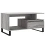Sonoma-Couchtisch aus grauem Sperrholz, 90 x 49 x 45 cm von , Couchtisch - Ref: Foro24-831034, Preis: 65,28 €, Rabatt: %