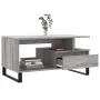 Sonoma-Couchtisch aus grauem Sperrholz, 90 x 49 x 45 cm von , Couchtisch - Ref: Foro24-831034, Preis: 65,28 €, Rabatt: %