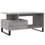 Sonoma-Couchtisch aus grauem Sperrholz, 90 x 49 x 45 cm von , Couchtisch - Ref: Foro24-831034, Preis: 65,28 €, Rabatt: %