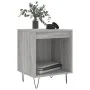 Nachttisch 2 Stk. Sonoma graues Holzwerkstoff 40x35x50 cm von , Nachttische - Ref: Foro24-830729, Preis: 53,25 €, Rabatt: %
