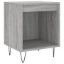Mesita de noche 2 uds madera ingeniería gris Sonoma 40x35x50 cm de , Mesitas de noche - Ref: Foro24-830729, Precio: 53,83 €