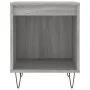 Nachttisch 2 Stk. Sonoma graues Holzwerkstoff 40x35x50 cm von , Nachttische - Ref: Foro24-830729, Preis: 53,25 €, Rabatt: %