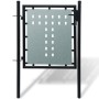 Schwarzes Gartenzauntor 100x150 cm von vidaXL, Gartentore - Ref: Foro24-141685, Preis: 136,20 €, Rabatt: %