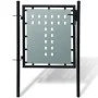 Schwarzes Gartenzauntor 100x150 cm von vidaXL, Gartentore - Ref: Foro24-141685, Preis: 136,20 €, Rabatt: %