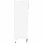 Glossy white plywood shoe cabinet 40x36x105 cm by , Shoe racks and shoe organizers - Ref: Foro24-831462, Price: 59,74 €, Disc...