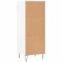 Glossy white plywood shoe cabinet 40x36x105 cm by , Shoe racks and shoe organizers - Ref: Foro24-831462, Price: 59,74 €, Disc...