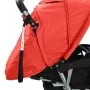 Tandem steel red and black stroller for 2 children by vidaXL, Baby strollers - Ref: Foro24-10111, Price: 207,41 €, Discount: %
