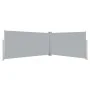 Toldo Lateral Retráctil 160x600 cm Gris de vidaXL, Sombrillas - Ref: Foro24-42180, Precio: 117,07 €, Descuento: %