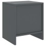 Nachttische 2 Stück dunkelgraues Kiefernholz 35x30x40 cm von vidaXL, Nachttische - Ref: Foro24-322244, Preis: 51,90 €, Rabatt: %