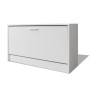 Weiße Schuhbank 80x24x45 cm von vidaXL, Schuhregale und Schuhorganisatoren - Ref: Foro24-243050, Preis: 63,04 €, Rabatt: %