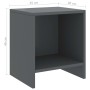 Nachttische 2 Stück dunkelgraues Kiefernholz 35x30x40 cm von vidaXL, Nachttische - Ref: Foro24-322244, Preis: 51,90 €, Rabatt: %