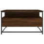 Couchtisch aus braunem Eichenholzwerkstoff, 80 x 80 x 45 cm von , Couchtisch - Ref: Foro24-835293, Preis: 90,47 €, Rabatt: %
