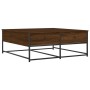 Couchtisch aus braunem Eichenholzwerkstoff, 100 x 99 x 40 cm von , Couchtisch - Ref: Foro24-835298, Preis: 78,71 €, Rabatt: %