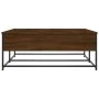 Mesa de centro madera de ingeniería roble marrón 100x99x40 cm de , Mesas de centro - Ref: Foro24-835298, Precio: 77,74 €, Des...